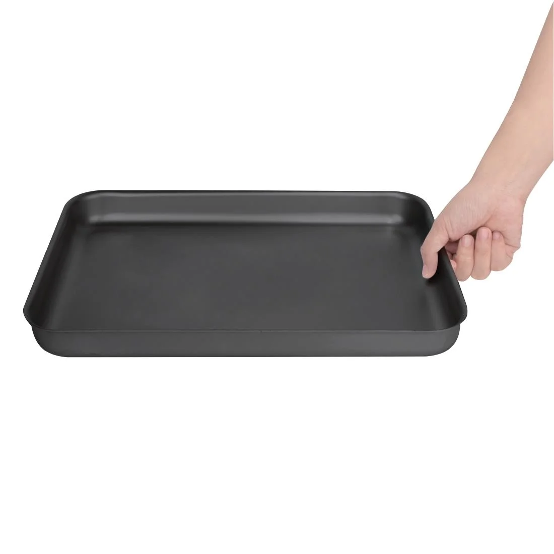 Vogue Anodised Aluminium Bakewell Pan 370mm - Image 4