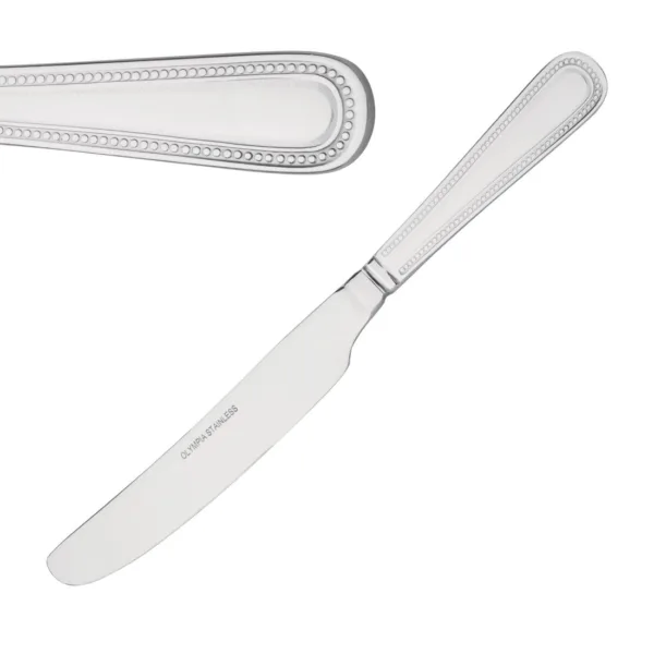 Olympia Bead Solid Handle Table Knife