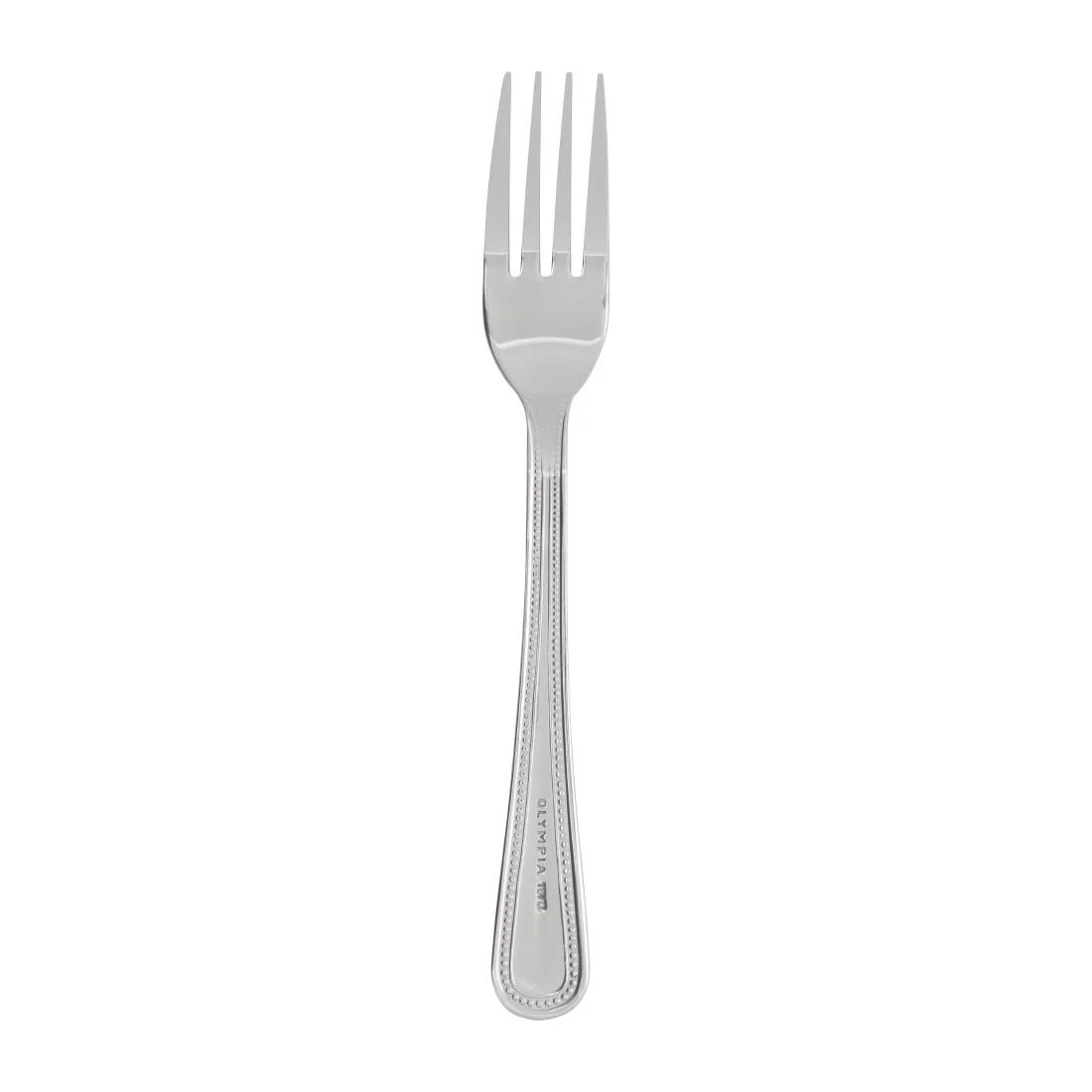 Olympia Bead Dessert Fork - Image 4