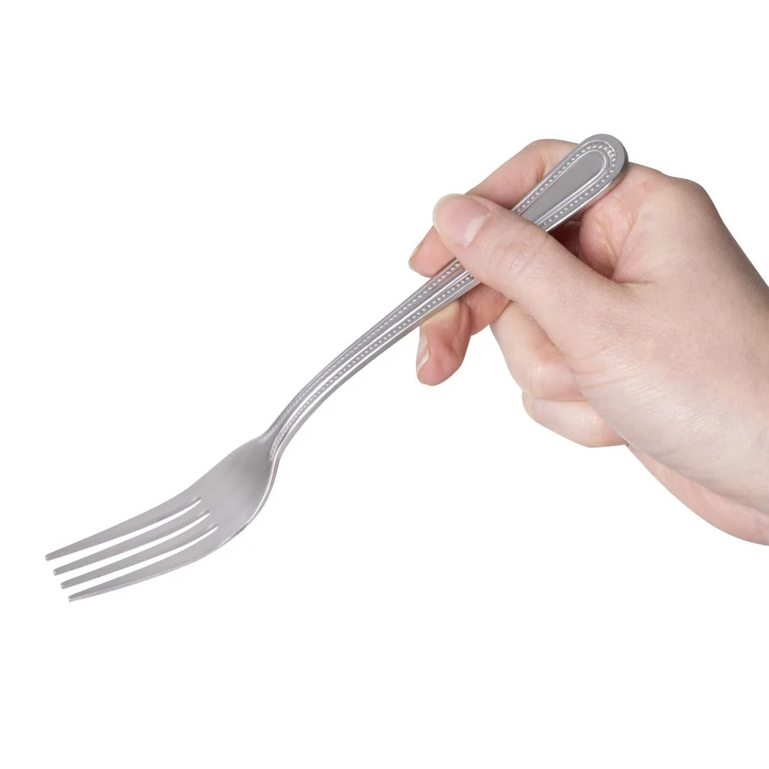 Olympia Bead Dessert Fork - Image 6