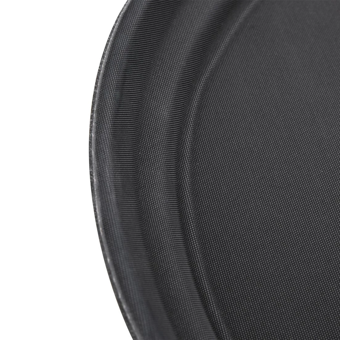 Kristallon Plastic Oval Non Slip Tray Black 27 x 22 in - Image 3