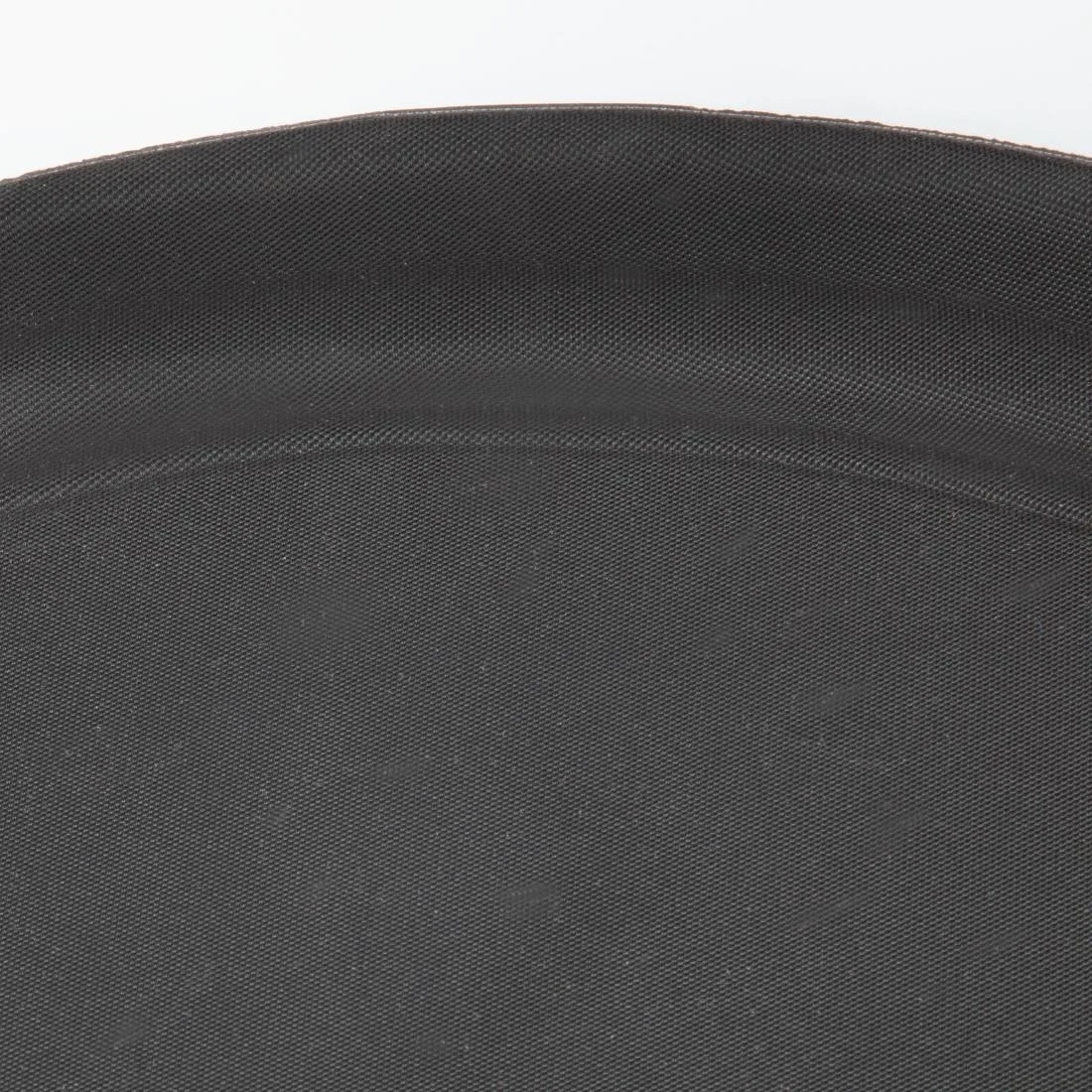 Kristallon Plastic Oval Non Slip Tray Black 27 x 22 in - Image 6