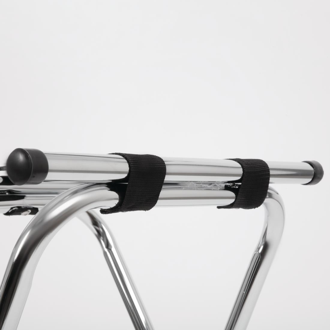 Kristallon Chrome Folding Tray Stand