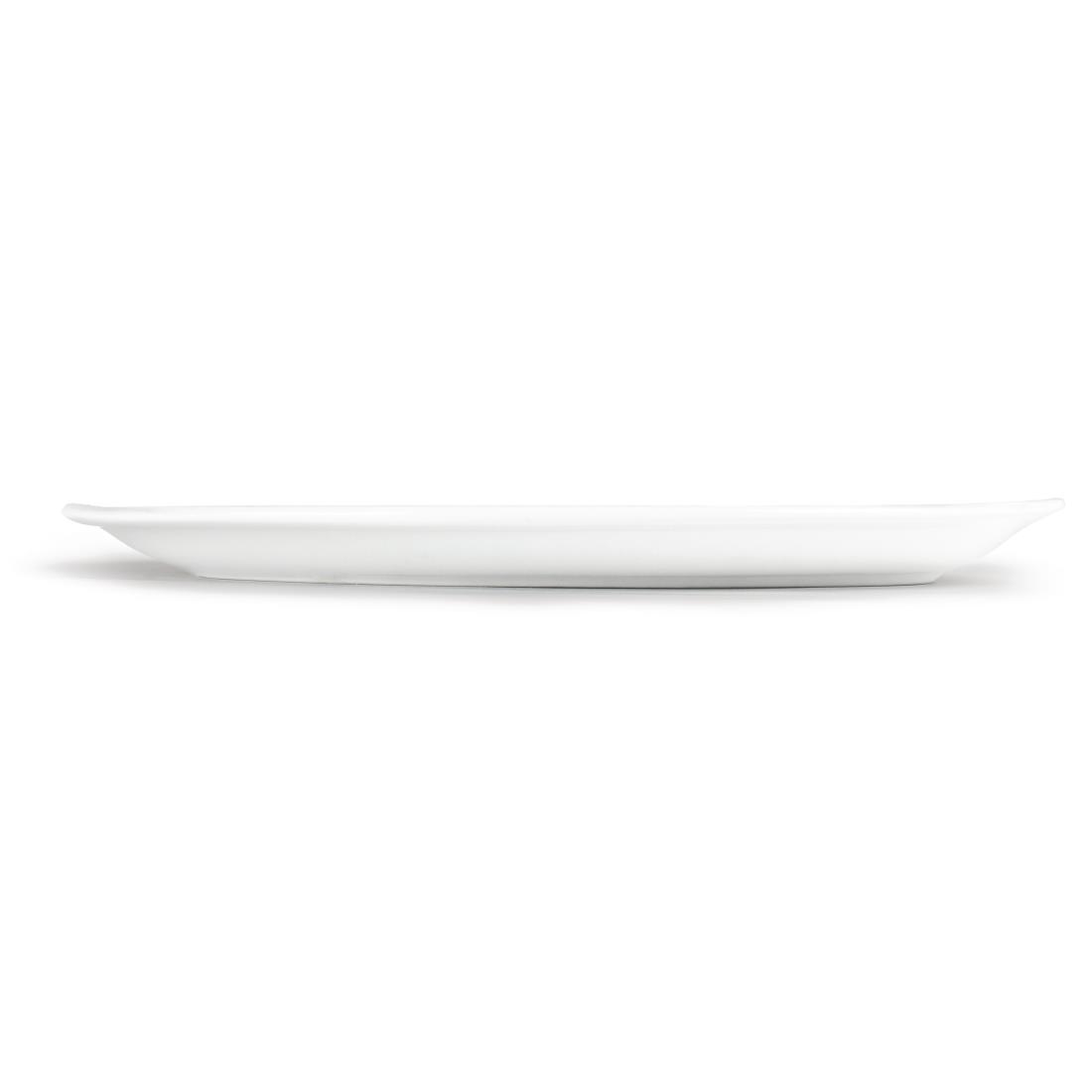 Olympia Whiteware Crescent Salad Plates 200mm