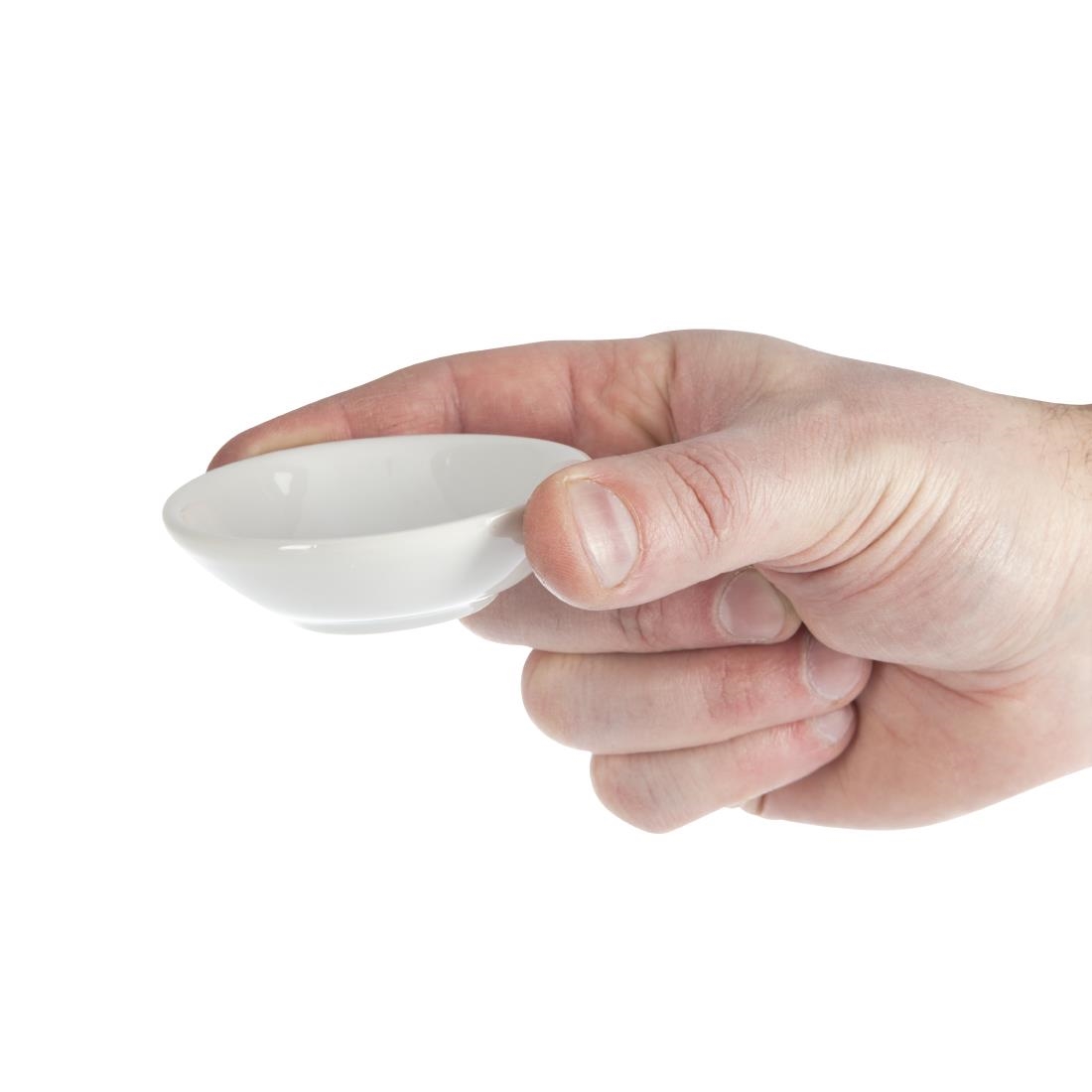 Olympia Whiteware Soy Dishes 74mm