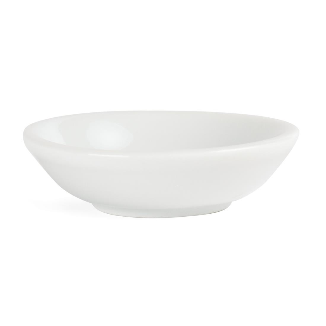 Olympia Whiteware Soy Dishes 74mm
