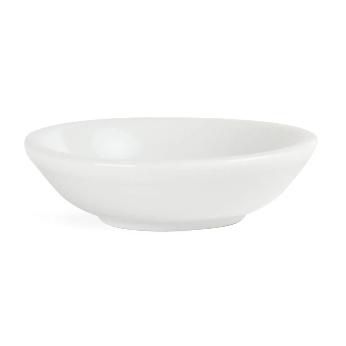 Olympia Whiteware Soy Dishes 74mm - Image 2