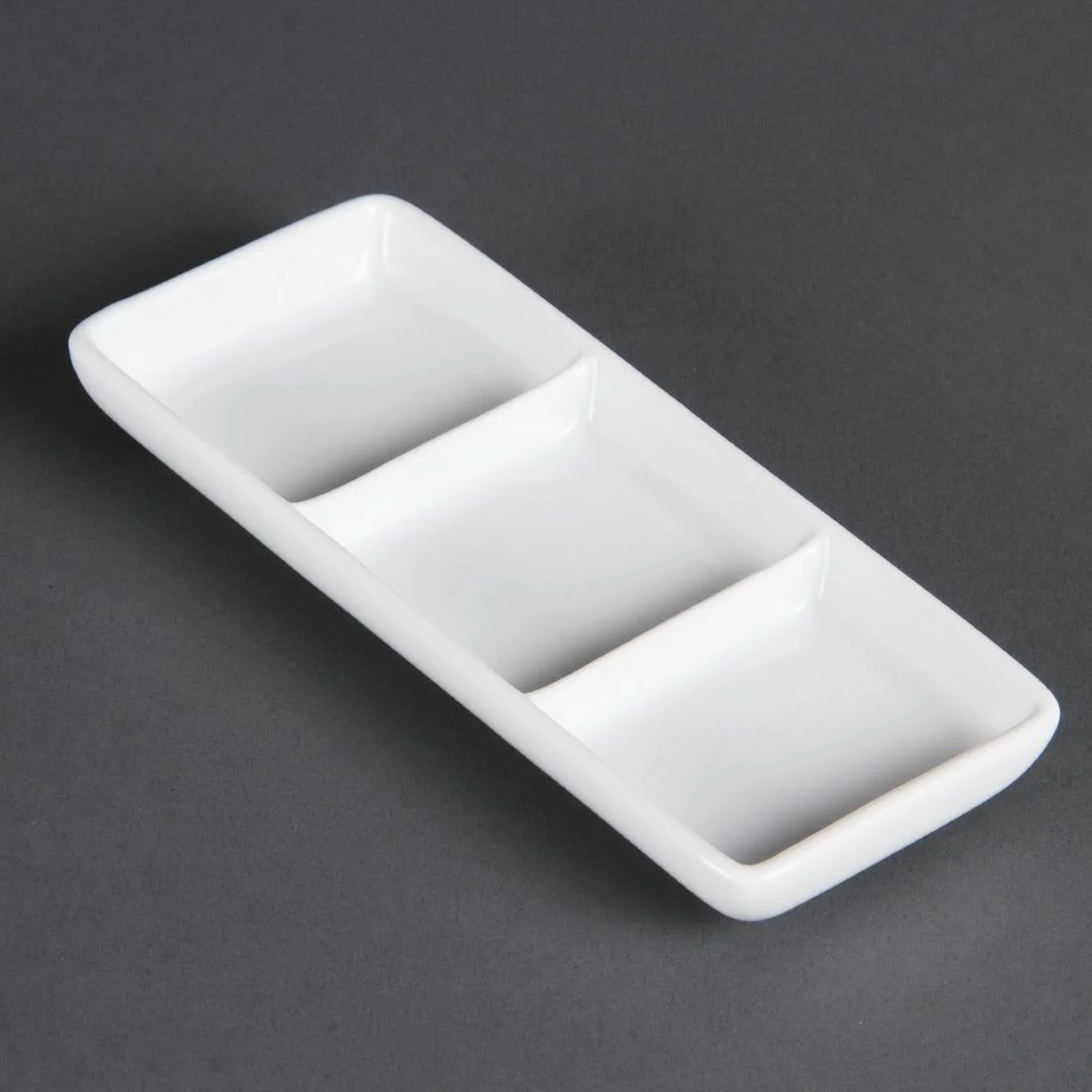 Olympia Whiteware 3 Section Dishes