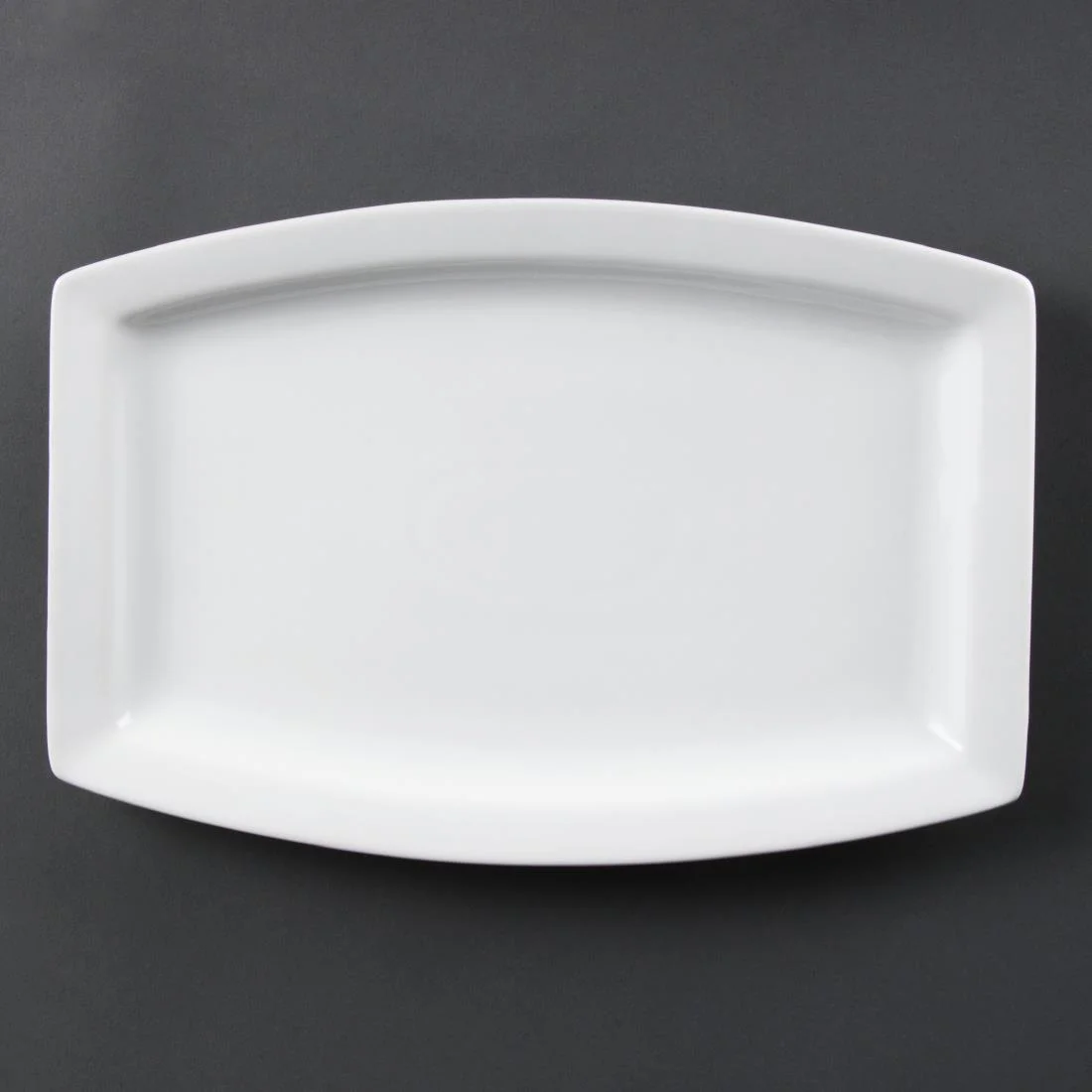 Olympia Whiteware Rectangular Plates 320mm