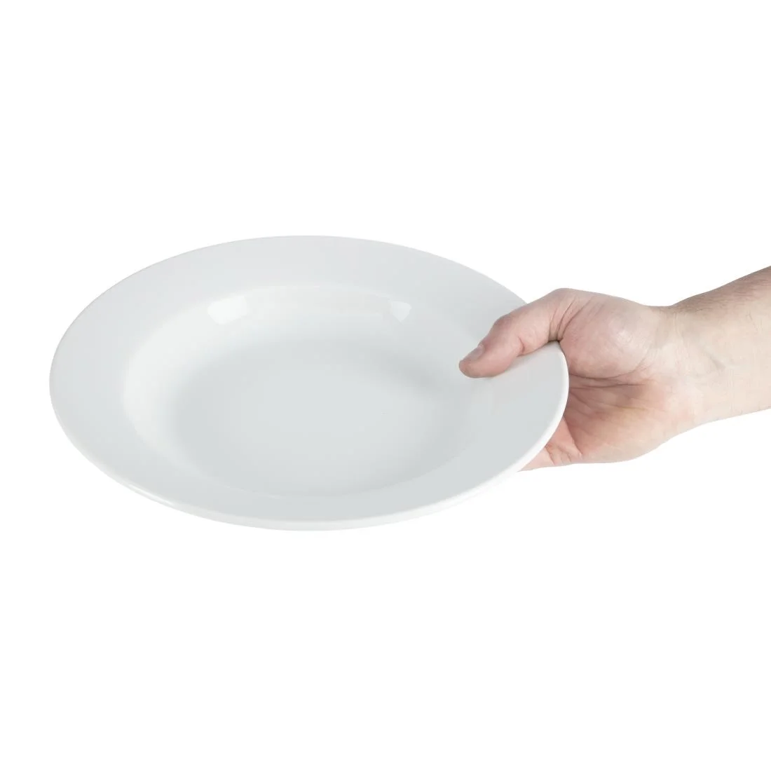 Olympia Whiteware Deep Plates 270mm - Image 6