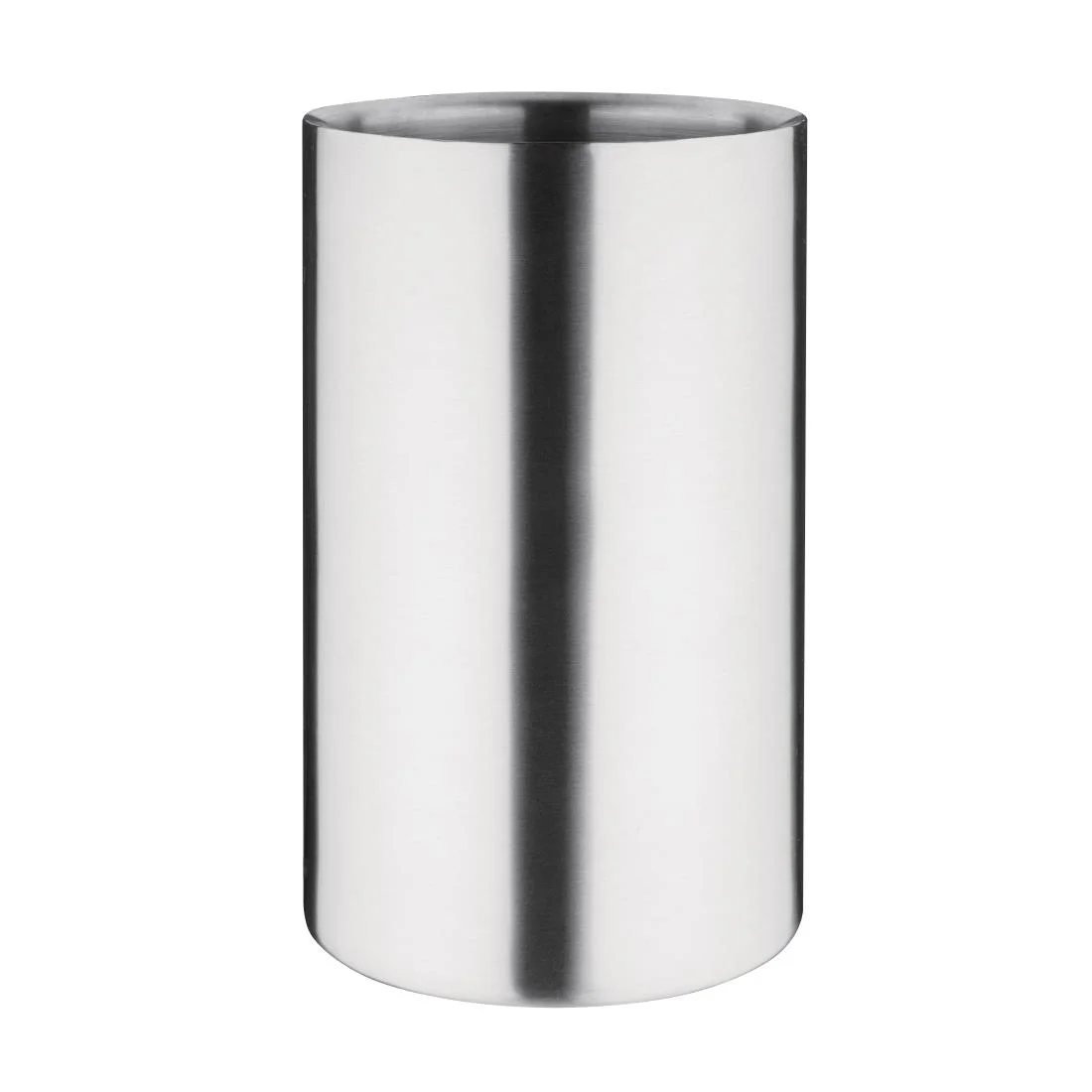 Olympia Brushed Stainless Steel Wine And Champagne Cooler