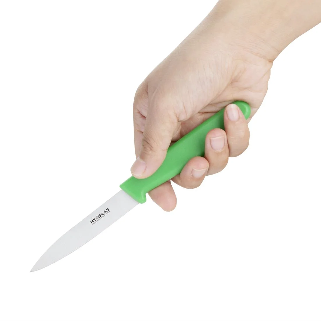 Hygiplas Paring Knife Green 7.5cm - Image 2