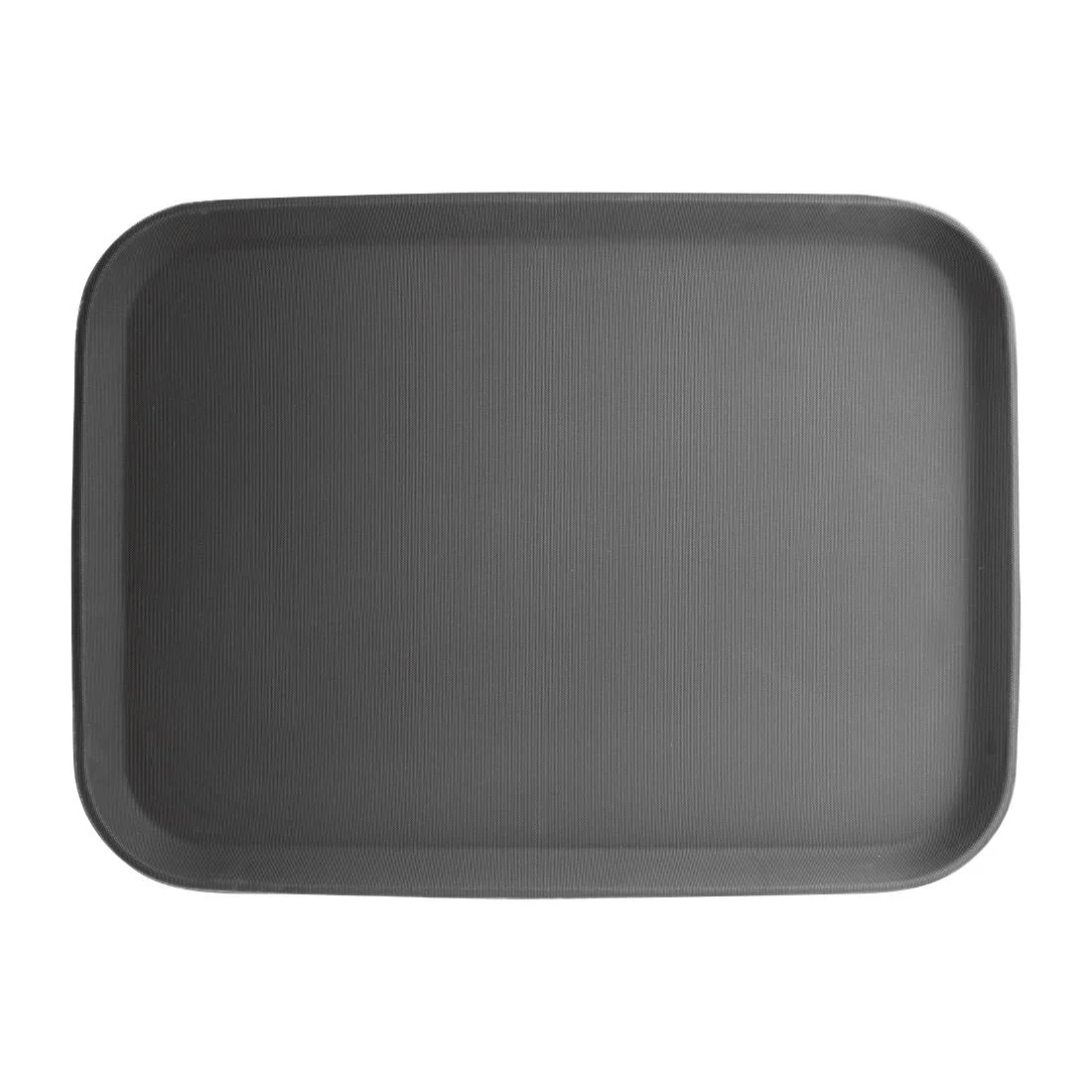 Kristallon Plastic Non Slip Tray Black 15 x 20 in