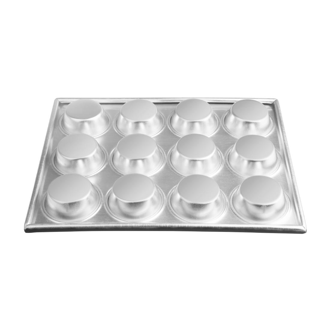 Vogue Aluminium Non-Stick 12 Cup Muffin Tray
