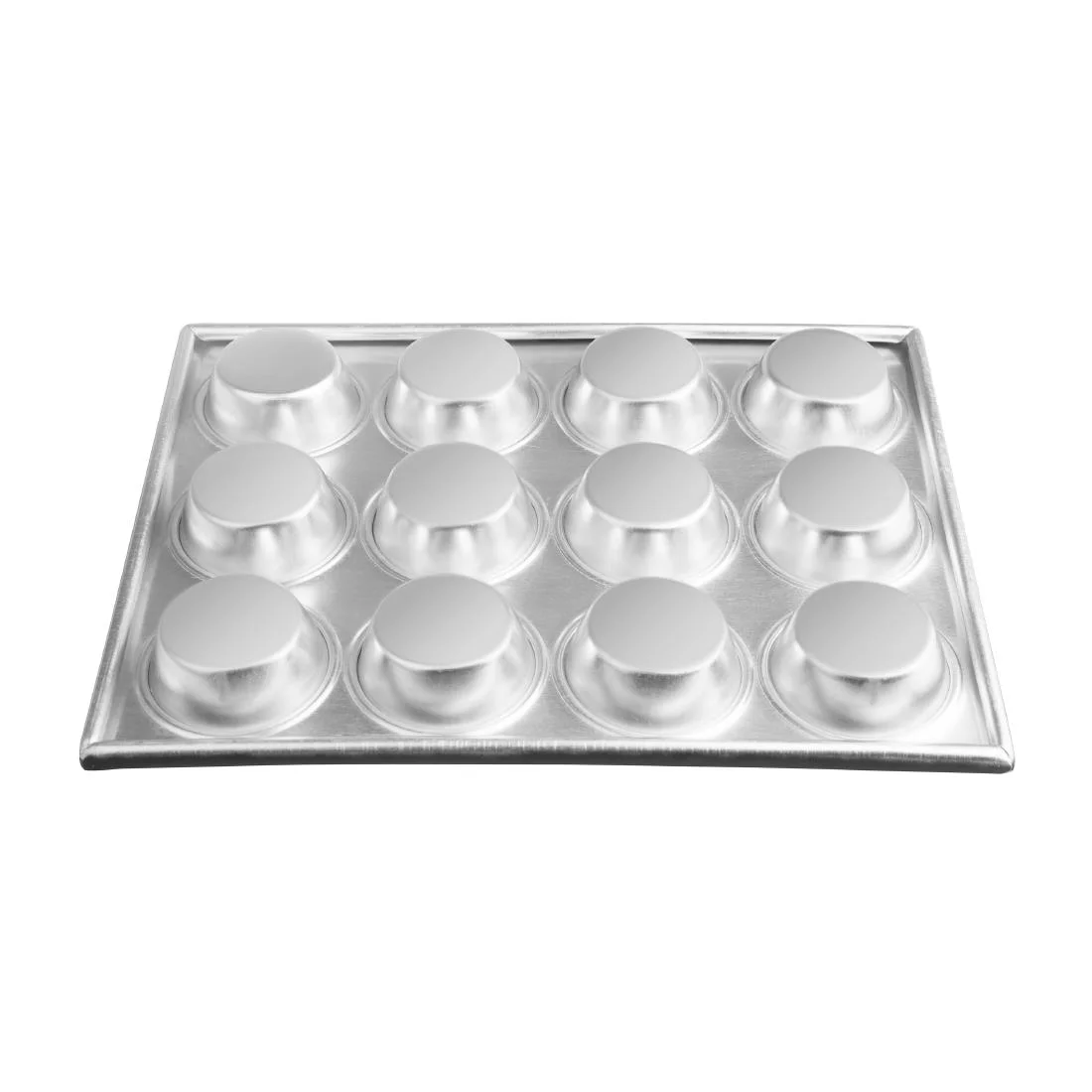 Vogue Aluminium Non-Stick 12 Cup Muffin Tray - Image 2