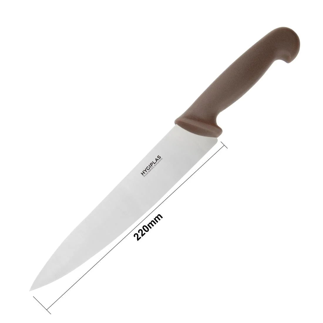 Hygiplas Chefs Knife Brown 21.5cm - Image 5