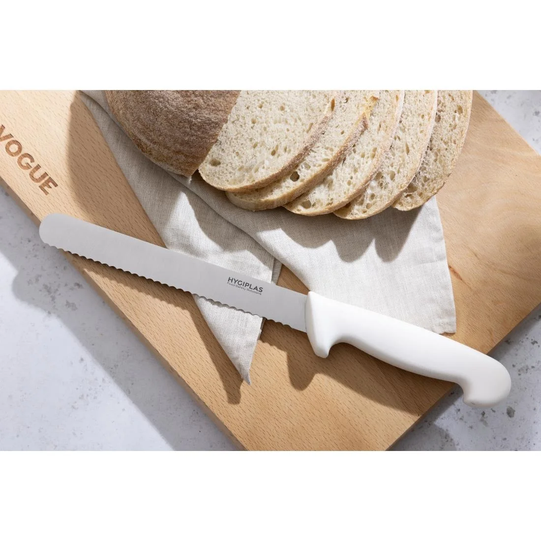 Hygiplas Bread Knife White 20.5cm - Image 6