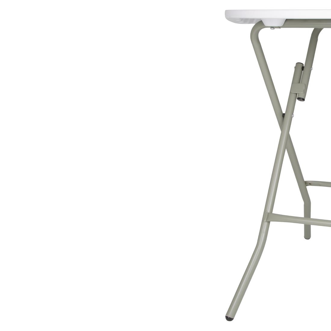 Bolero Foldaway Round Table 600mm