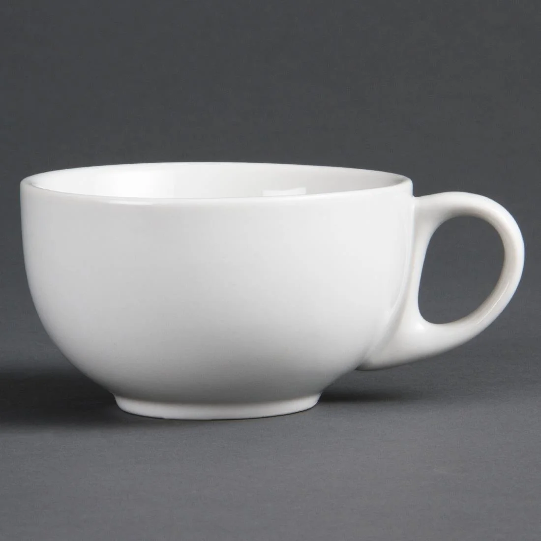 Olympia Whiteware Cappuccino Cups 284ml 10oz - Image 3