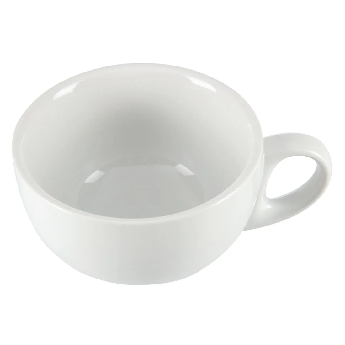 Olympia Whiteware Cappuccino Cups 284ml 10oz - Image 8