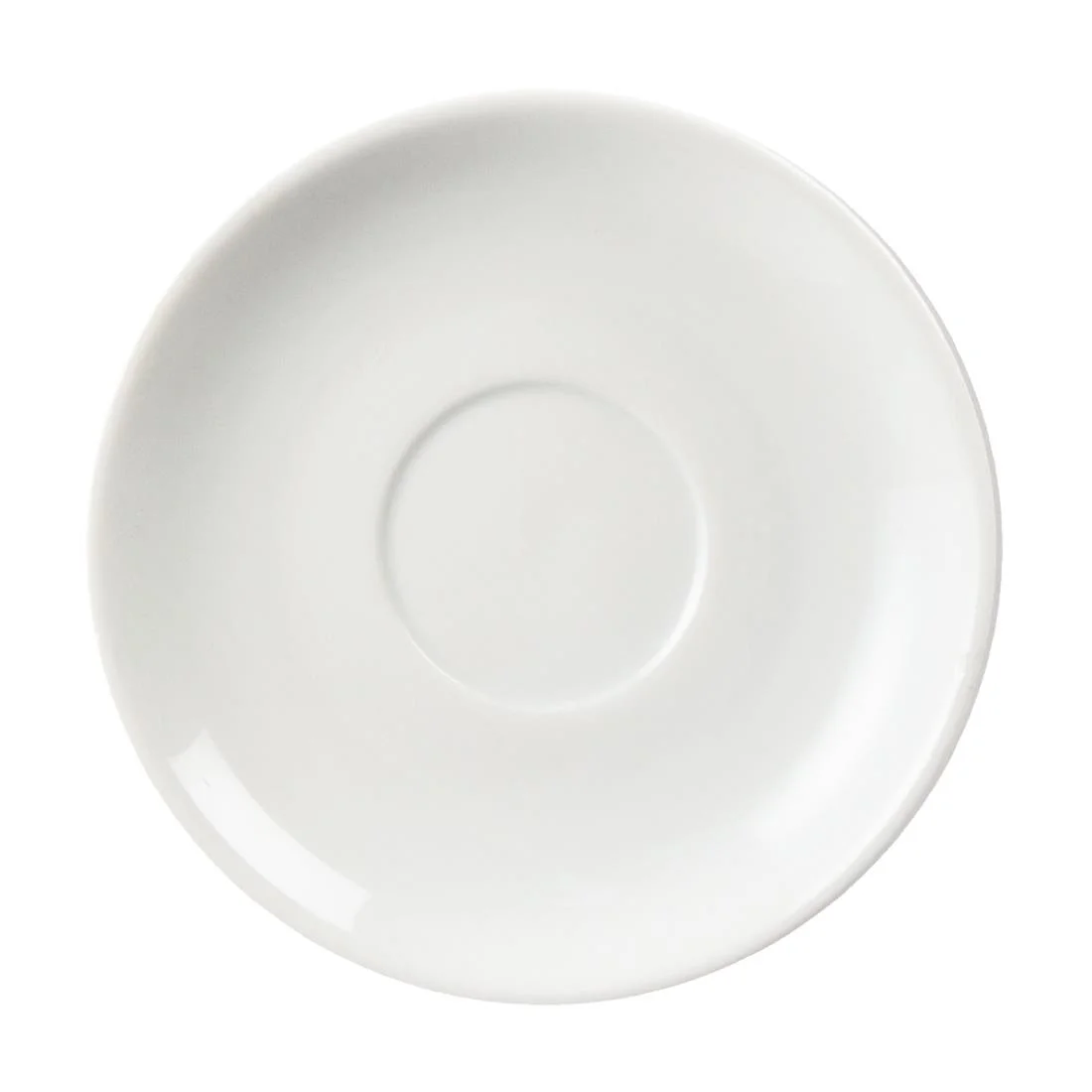 Olympia Whiteware Stacking Saucers - Image 2