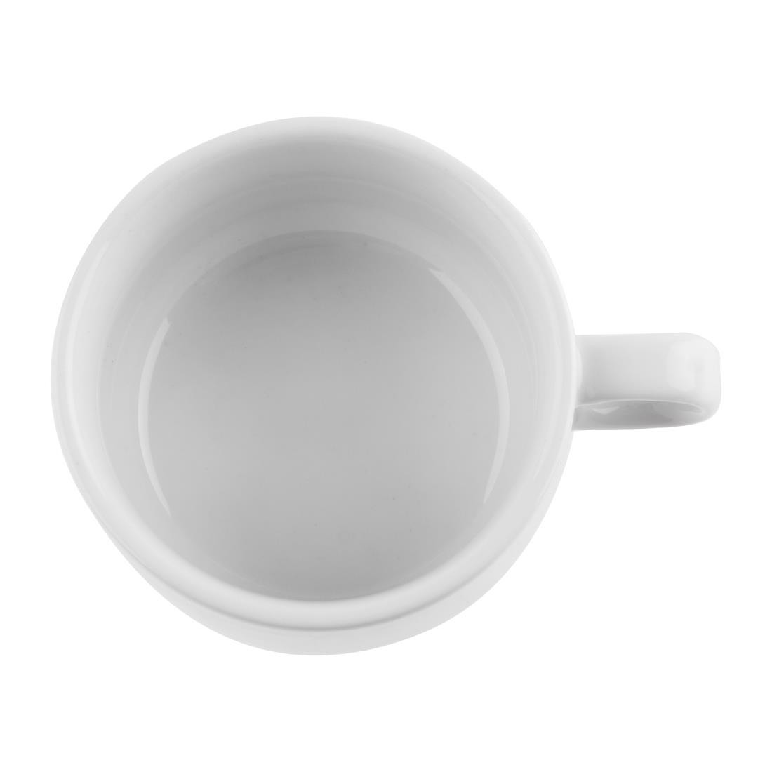 Olympia Whiteware Stacking Espresso Cups 85ml 3oz