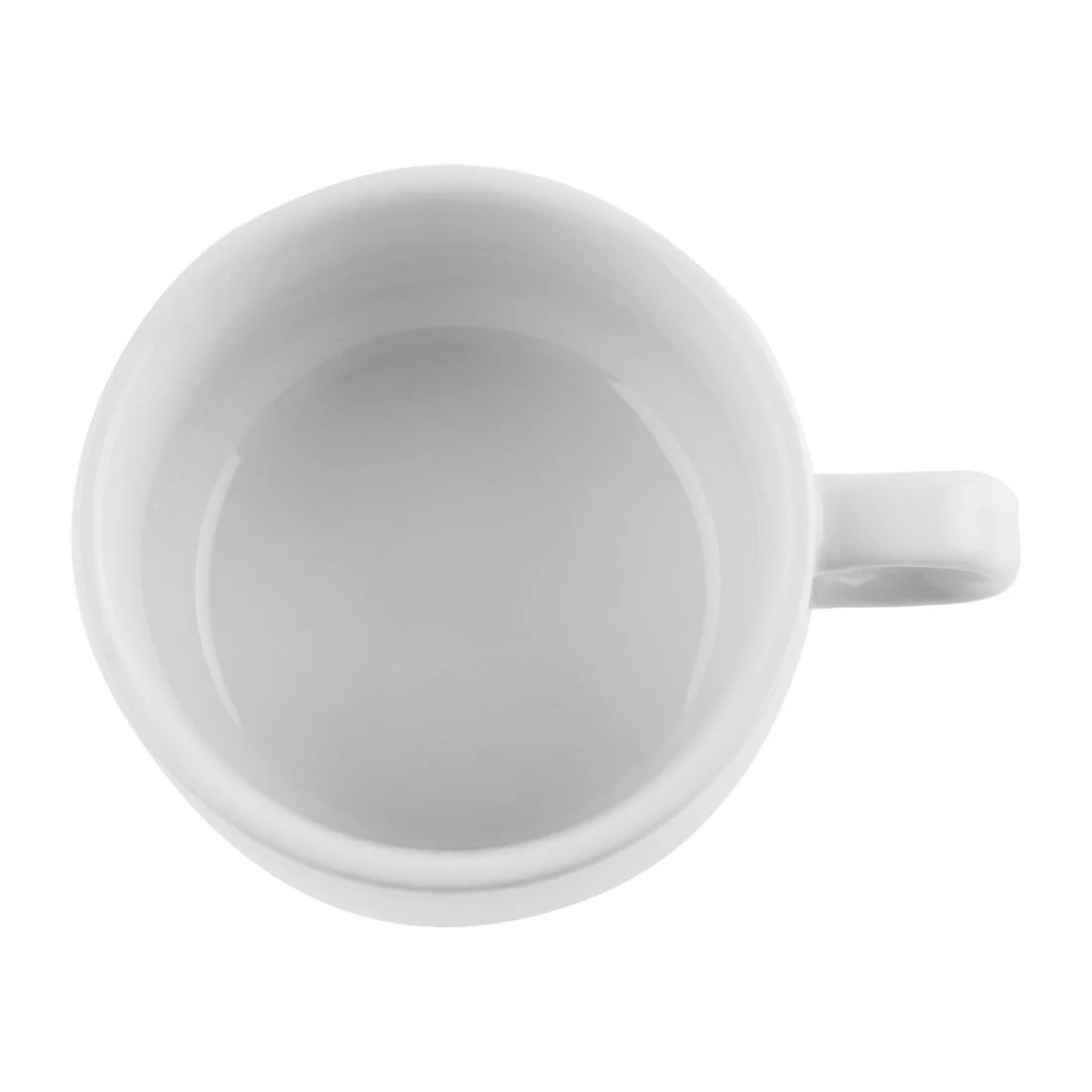 Olympia Whiteware Stacking Espresso Cups 85ml 3oz - Image 5
