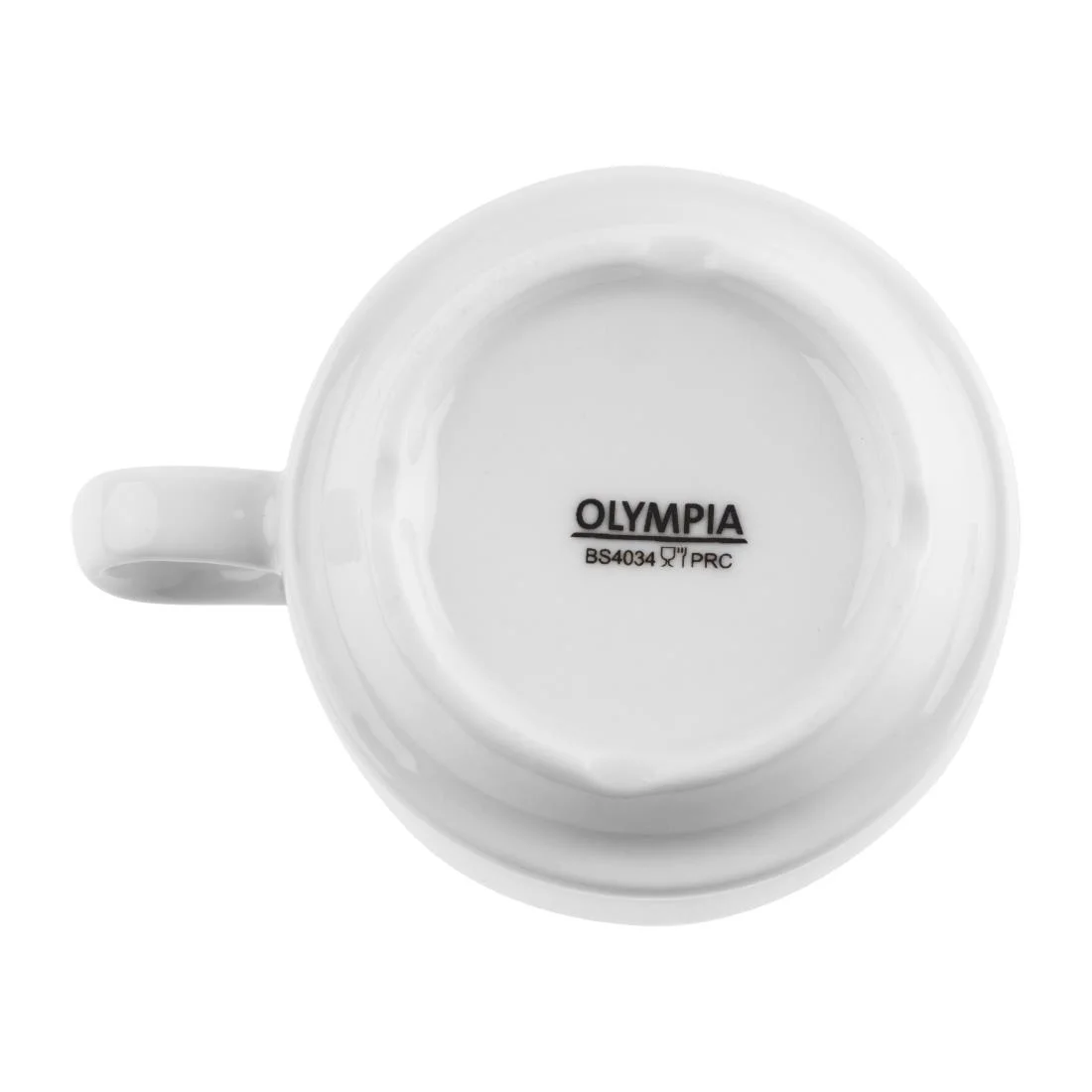 Olympia Whiteware Stacking Espresso Cups 85ml 3oz - Image 6