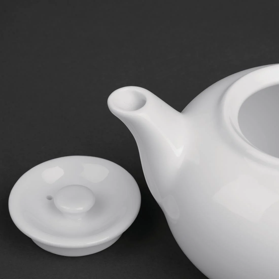 Olympia Whiteware Teapots 852ml 30oz - Image 5
