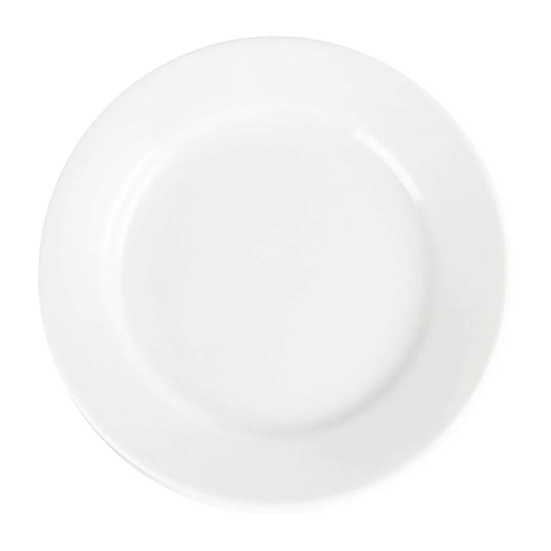 Olympia Whiteware Wide Rimmed Plates 165mm - Image 2