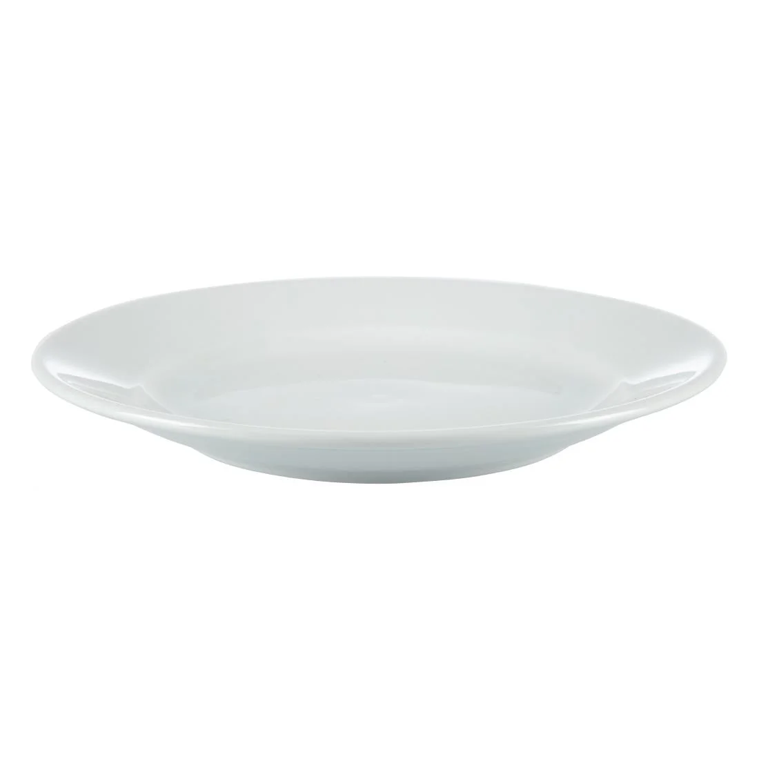 Olympia Whiteware Wide Rimmed Plates 165mm - Image 4