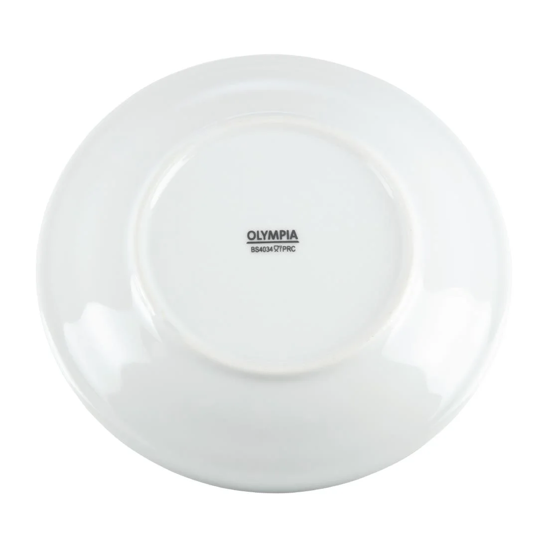 Olympia Whiteware Wide Rimmed Plates 165mm - Image 5