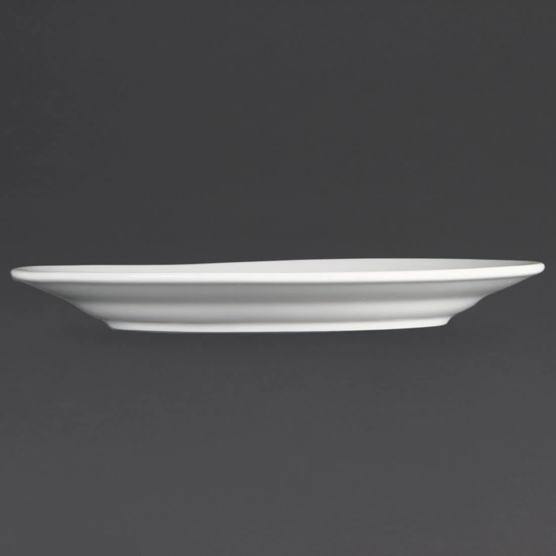 Olympia Whiteware Wide Rimmed Plates 202mm - Image 4