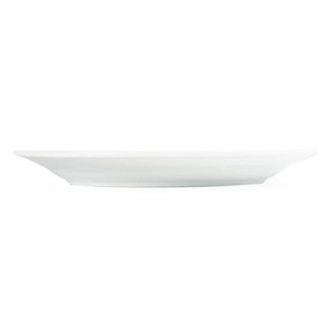 Olympia Whiteware Wide Rimmed Plates 202mm - Image 3