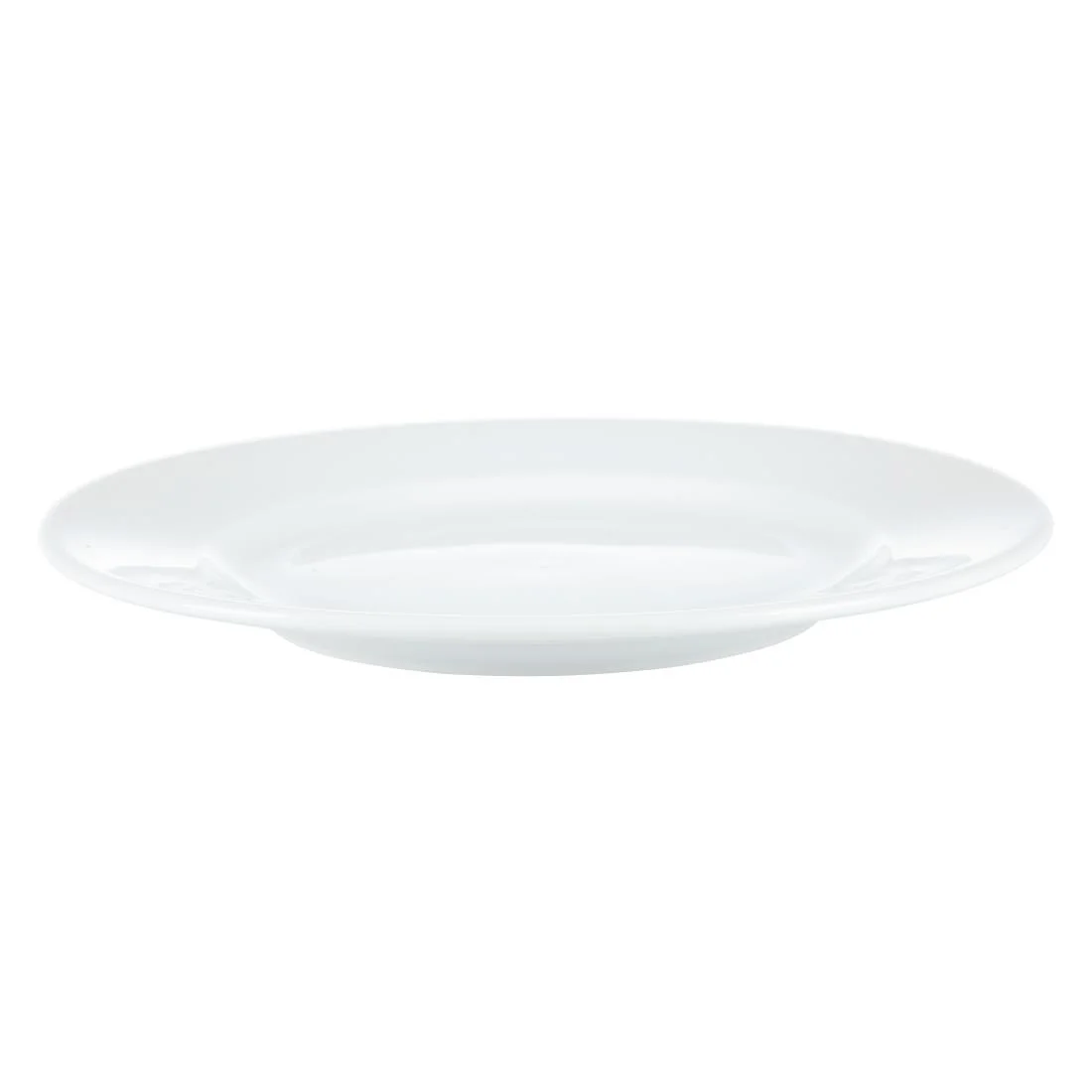 Olympia Whiteware Wide Rimmed Plates 202mm - Image 5