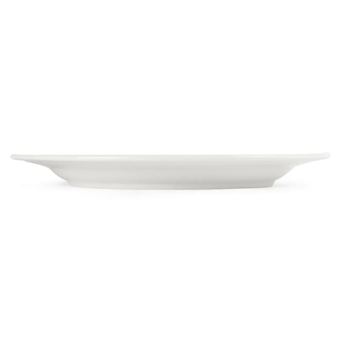 Olympia Whiteware Wide Rimmed Plates 280mm - Image 5