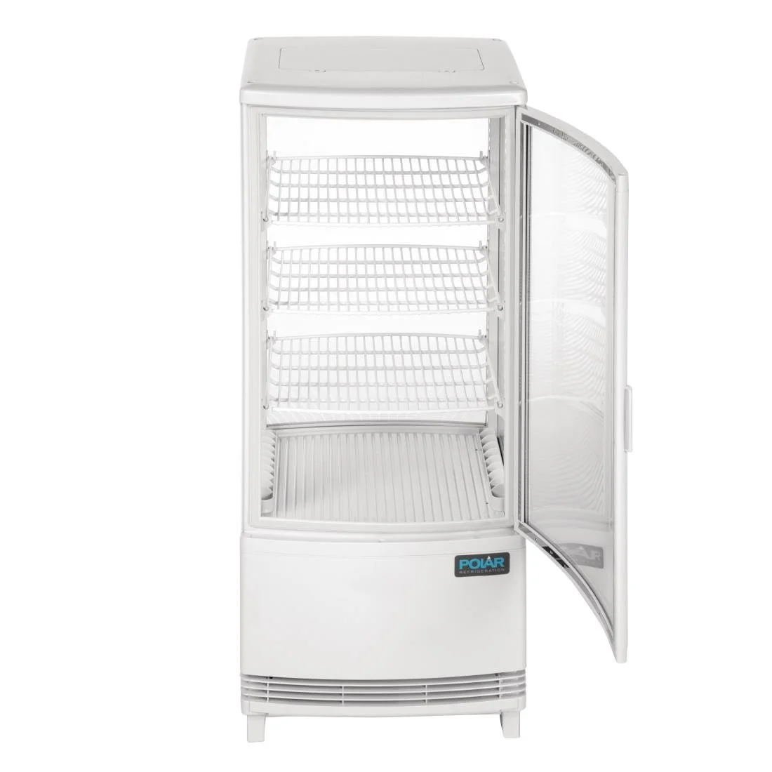 Polar C-Series Energy Efficient Curved Door Display Fridge White 86Ltr - Image 16