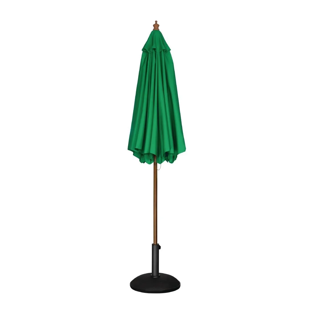 Bolero Round Parasol 2.5m Diameter Green - Image 2