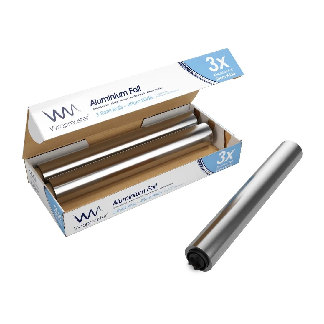 Wrapmaster Aluminium Foil 300mm x 30m (Pack of 3) - Image 3