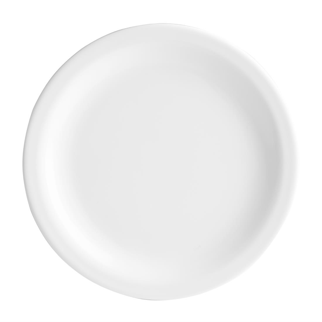 Kristallon Melamine Narrow Rimmed Plates 165mm