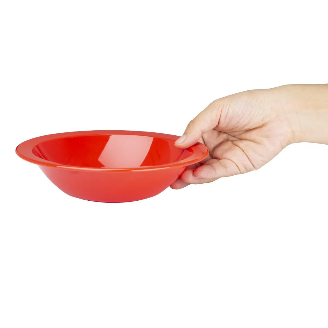 Kristallon Polycarbonate Bowls Red 172mm - Image 3