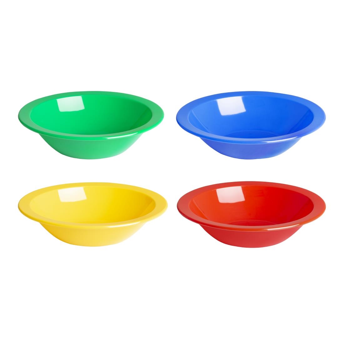 Kristallon Polycarbonate Bowls Red 172mm