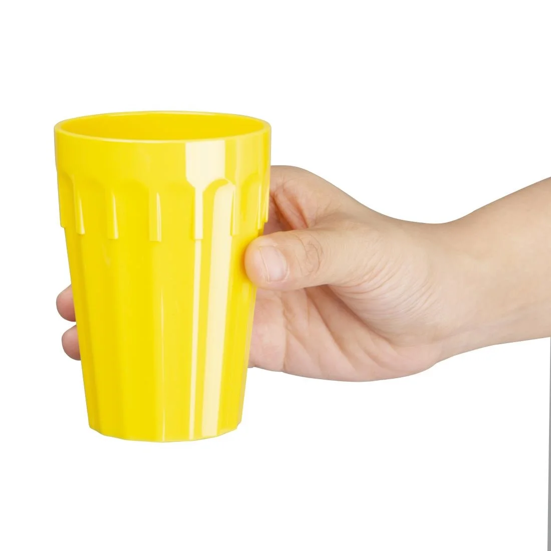 Kristallon Polycarbonate Tumblers Yellow 260ml - Image 3