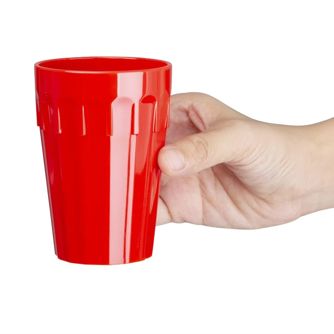 Kristallon Polycarbonate Tumblers Red 260ml - Image 3