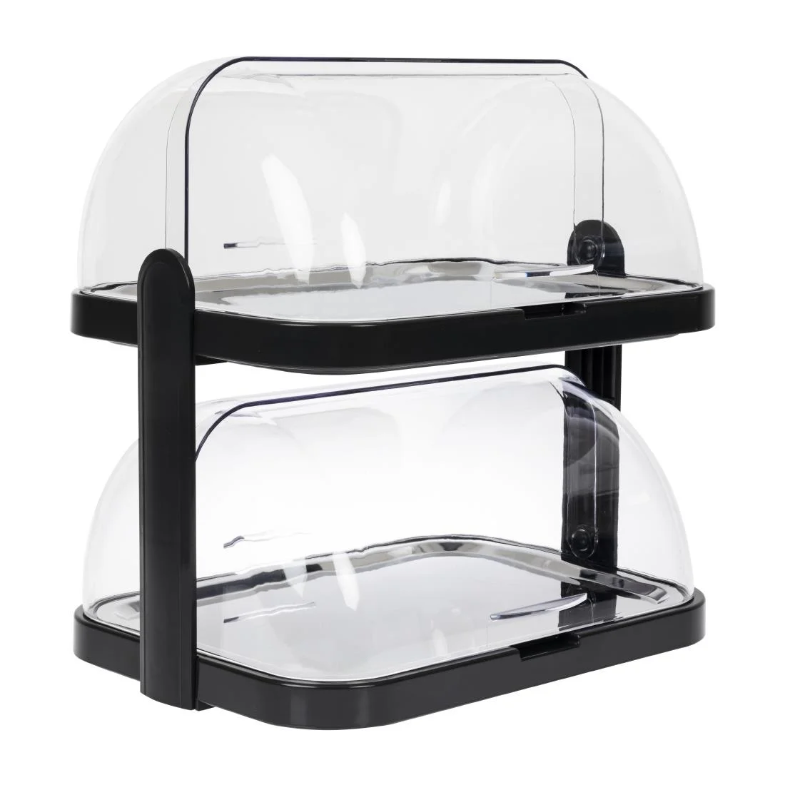 Double Decker Roll Top Cool Display Trays - Image 4