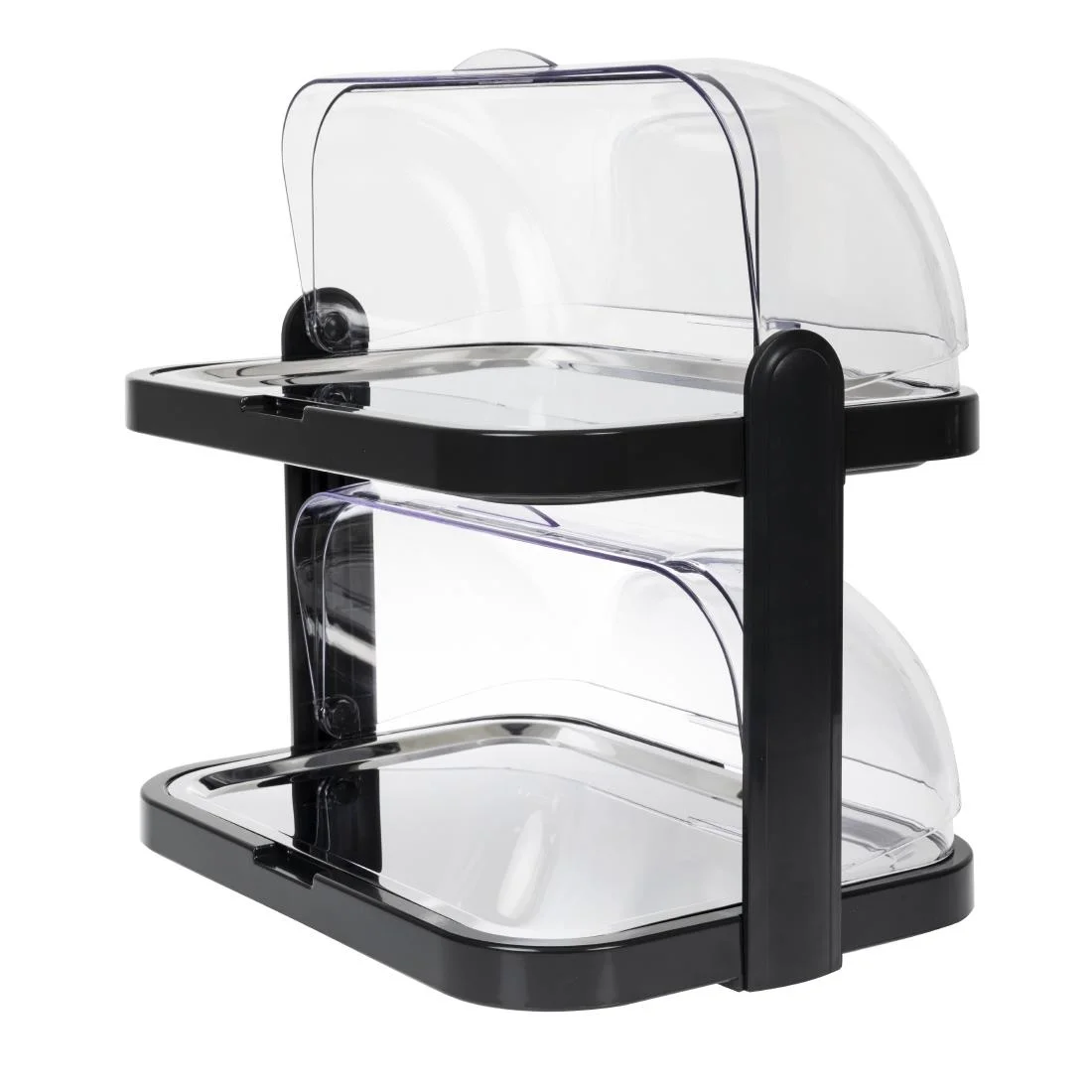 Double Decker Roll Top Cool Display Trays - Image 6