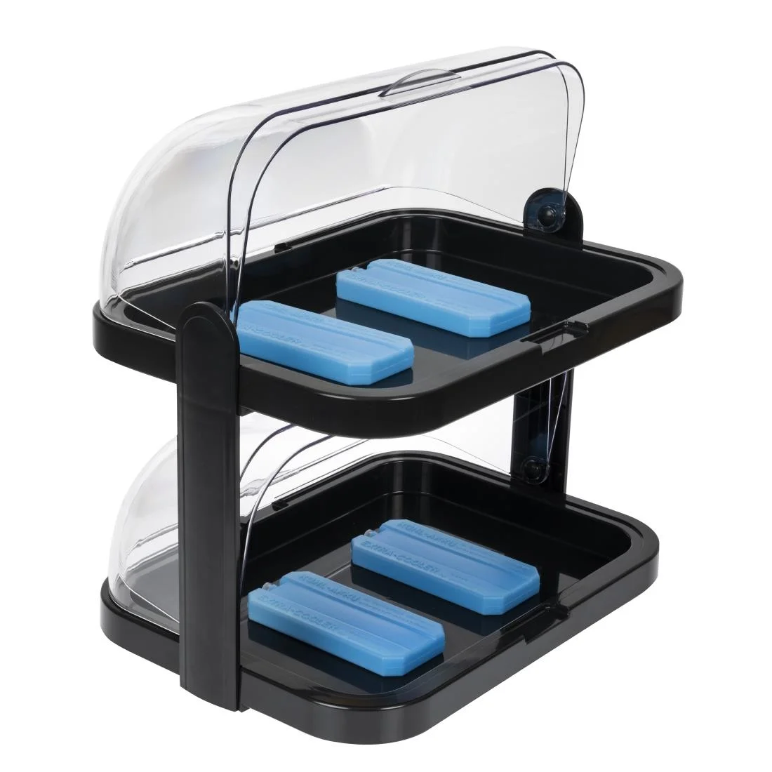 Double Decker Roll Top Cool Display Trays - Image 7