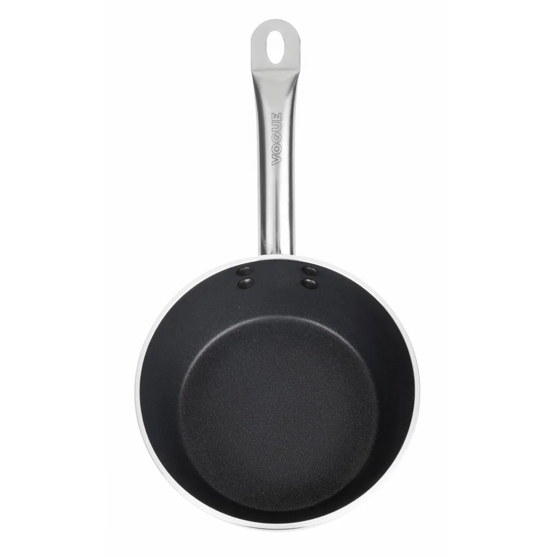 Vogue Non Stick Induction Flared Saute Pan 200mm - Image 4