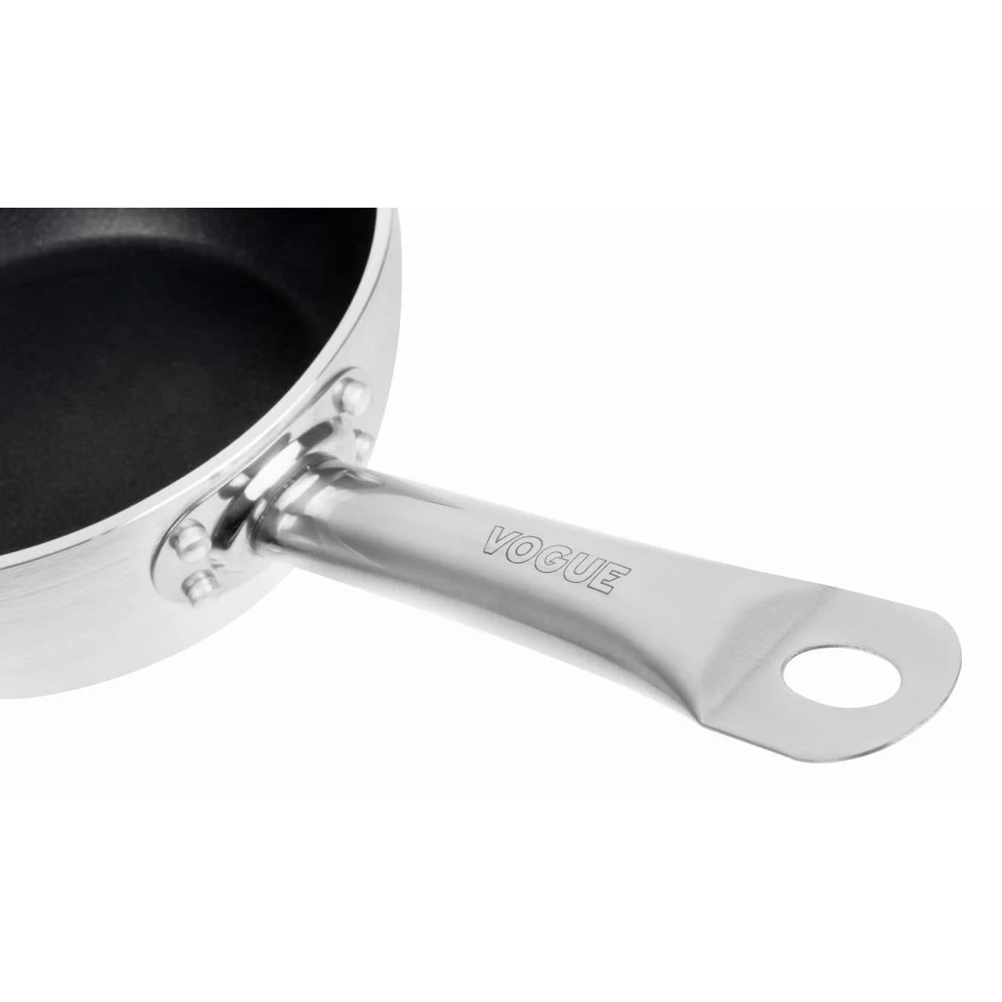 Vogue Non Stick Induction Flared Saute Pan 200mm - Image 6