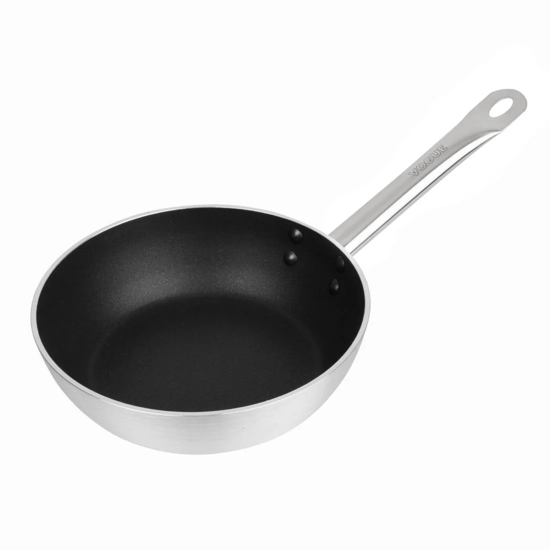 Vogue Non Stick Induction Flared Saute Pan 240mm